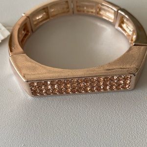 Tahari rose gold expandable bracelet new